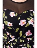 Сукня в стилі Ретро з квітковим візерунком B5516 (105516) - 4, 10