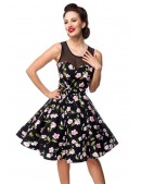 Retro Dress with Circle Skirt B5516 (105516) - оригинальная одежда, 2