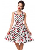Belsira Cherry Pin-Up Dress (105517) - 3, 8