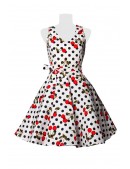 Belsira Cherry Pin-Up Dress (105517) - материал, 6