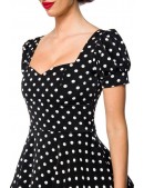 Vintage Polka Dot Short Sleeve Dress (105563) - цена, 4