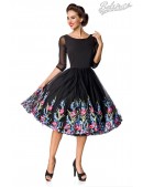 Вінтажна сукня з вишитою спідницею (105388) - foto