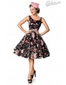 Belsira Retro Dress with Embroidered Flowers (105404) - foto