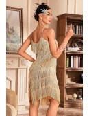 Gatsby Dress with Sequins and Fringe (105586) - цена, 4
