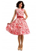Летнее платье с цветочным узором X5349 (105349) - цена, 4