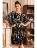 Блискуча сукня з паєтками в стилі 20-х X590 (105590) - цена, 4