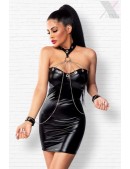 Sexy Bodycon Dress with Bracelets and Choker (127188) - 3, 8