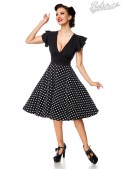 Elegant Swing Retro Dress with a Plunging Neckline (105549) - foto