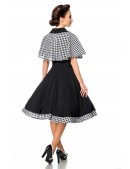 Vintage Dress with Detachable Shawl (105583) - материал, 6