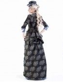 Викторианское платье конца 19 ст. (125007) - оригинальная одежда, 2