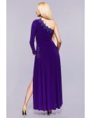 Xstyle One Shoulder Party Dress with Slit (105137) - оригинальная одежда, 2