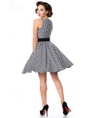 Платье в стиле 50-х с поясом (105251) - оригинальная одежда, 2