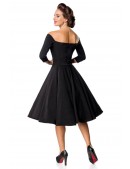 Heart-shaped Neckline Premium Vintage Dress (105389) - оригинальная одежда, 2