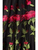 Винтажное платье с вышивкой на юбке Belsira (105396) - материал, 6