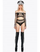 Mesh Set (Top, Shorts and Nipple Patches) (135041) - оригинальная одежда, 2