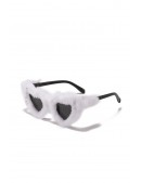 Пушистые очки в фестивальном стиле X5151 (905151) - цена, 4