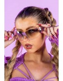 Прозрачные очки с градиентными линзами X5160 (905160) - foto