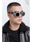 Карнавальні окуляри-гогли Стімпанк, унісекс (905129) - foto