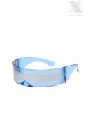 Cyberpunk Futuristic Blue Glasses (905149) - оригинальная одежда, 2