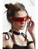 Футуристичні окуляри Cyberpunk Red (905150) - 4, 10