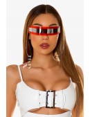 Cyberpunk Red Futuristic Glasses (905150) - foto