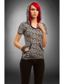 Hooded Stars T-shirt with Pocket (102151) - foto