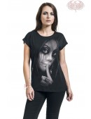 Довга жіноча футболка з принтом Zipped (102227) - foto