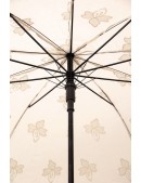 Женский зонт от солнца с вышивкой (кремовый) (402012) - 4, 10