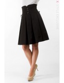 X-Style High Waist Corset Look Skirt (107075) - foto