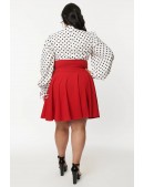Retro Corset Skirt Plus Size (1071332) - цена, 4