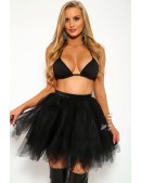 Black Tutu Tulle Skirt X7221 (107221) - цена, 4
