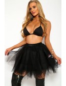 Black Tutu Tulle Skirt X7221 (107221) - 3, 8