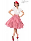 Belsira Vintage Summer Plaid Skirt (107123) - foto