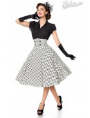 Vintage Wide High Waist Skirt (107132) - 4, 10