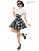 Belsira Short Polka Dot Skirt (107136) - 5, 12