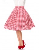 Belsira Vintage Summer Plaid Skirt (107123) - 3, 8