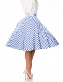 Belsira Summer Plaid Swing Skirt (107124) - цена, 4