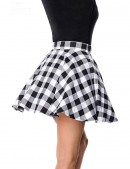 Plaid Flared Summer Swing Skirt (107126) - 3, 8