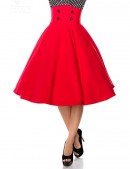 Красная юбка в стиле Ретро (107131) - foto