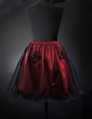 Tutu Skirt with Lace and Handmade Flowers (107108) - 3, 8
