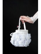 Весільна сумочка з атласу (ручна робота)