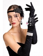 Gatsby Accessory Set (headband, earrings, bracelet, gloves)