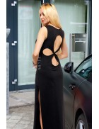 Long Dress with Cutouts on the Back X5465