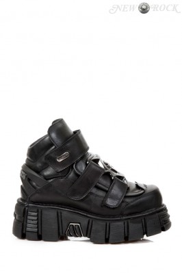 Черные кожаные ботинки N4016 ITALY