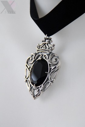 Чокер Swarovski Бургундия