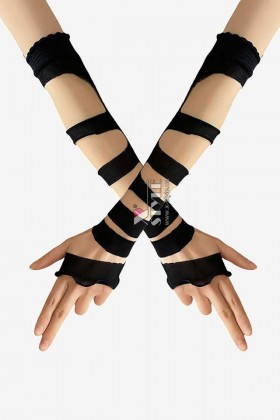 Перчатки с прорезями Y2K CC1225