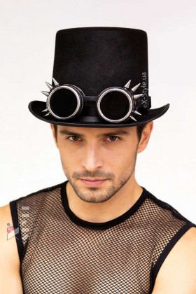 Набор для вечеринки (шляпа, гогглы, перчатки, трость)