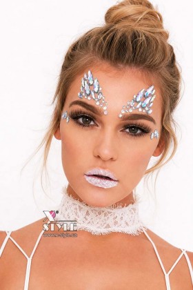 Self-adhesive Face Rhinestone Jewels