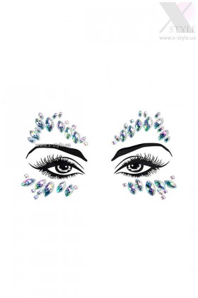 Festival Rhinestone Face Stickers X021