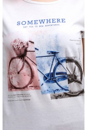 Футболка белая женская XC-141